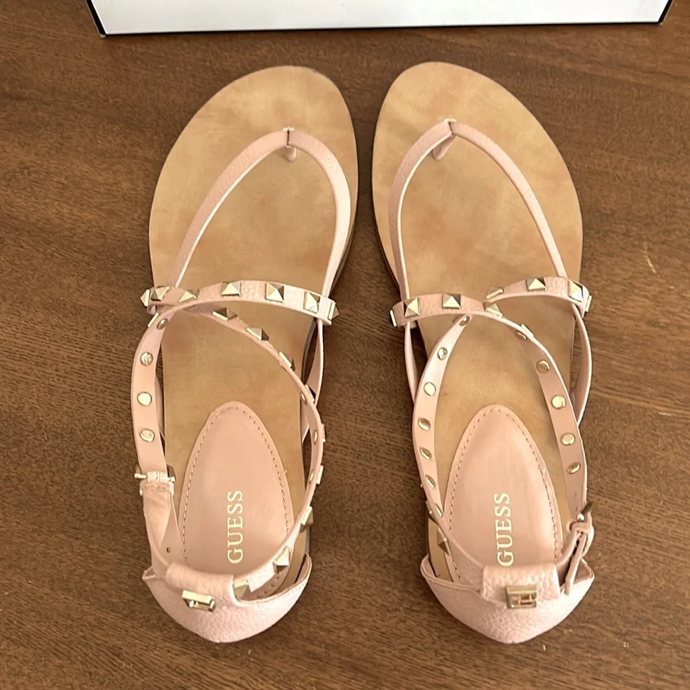 NIB Guess Nizana Ankle Strap Sandals - Picture 4 of 8